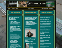 Tablet Screenshot of envirobeam.com